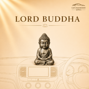 Buddha Car Dashboard Sculpture