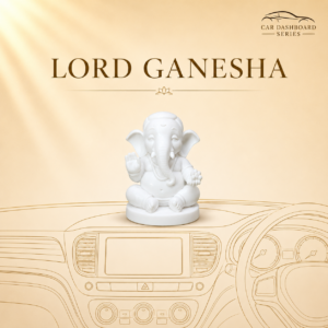 Lord Ganesha Car Dashboard Sculpture