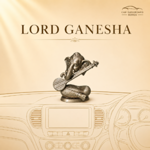Lord Ganesha Car Dashboard Sculpture
