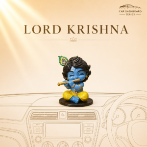 Lord Krishna Car Dashboard Sculpture