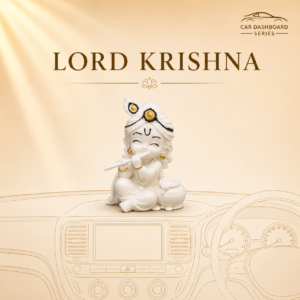 Lord Krishna Car Dashboard Sculpture