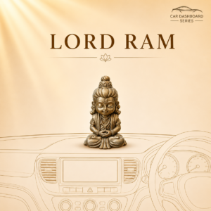 Lord Ram Car Dashboard Sculpture