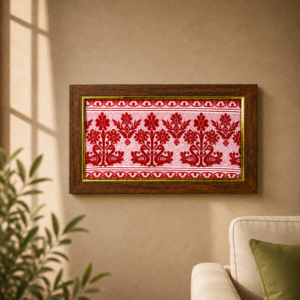 Gamusha Frame – Handmade Assamese Souvenir