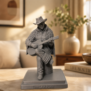"The Last Note"-Tribute Figure | A Timeless Musical Keepsake
